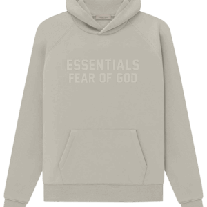 Light Oat Meal Essentials Hoodie