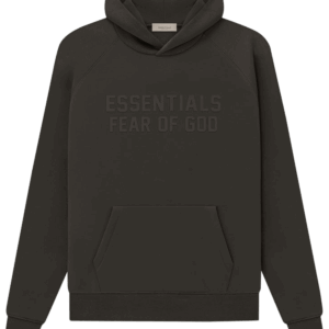 FOG Jet Black Essentials Hoodie