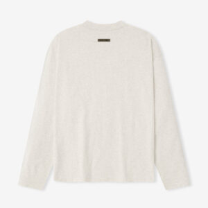 Essential Embroidered Classic Long Sleeve Tee