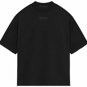 Essentials Black Crewneck T Shirt