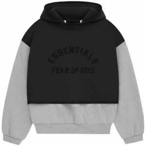 Black x Grey Essentials Hoodie