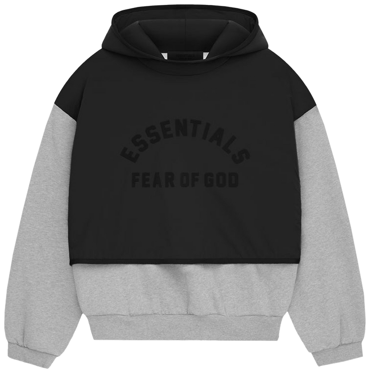 Black x Grey Essentials Hoodie Black x Grey Essentials Hoodie