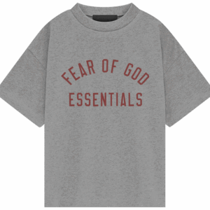 Essentials Gray Crew Neck T Shirt