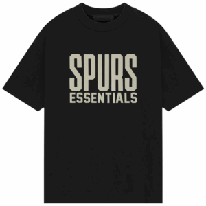 SPURS ESSENTIALS Black T Shirt