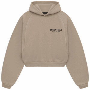Cropped Essentials Hoodie