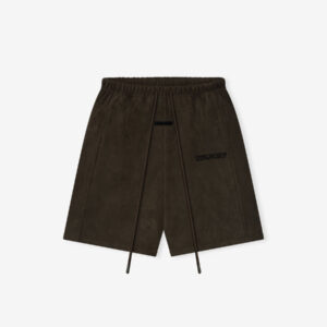 Essentials Suede Fleece Relaxed Short