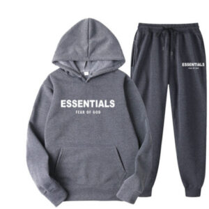 Dark Grey Essentials Tracksuit
