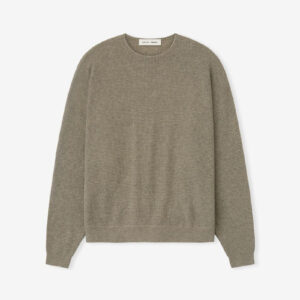 Essential Waffle Crewneck Sweater