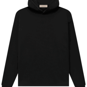 Black Essential Hoodie