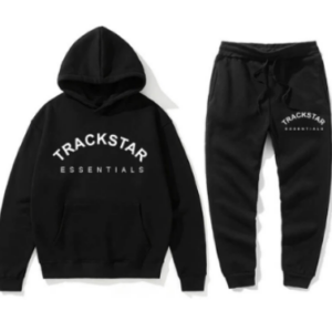 Essentials Black Tracksuit