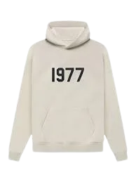 Beige 1977 Essentials Hoodie