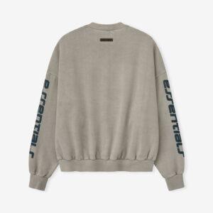 Essentials Heavy Fleece Cropped Relaxed Sweatshirt